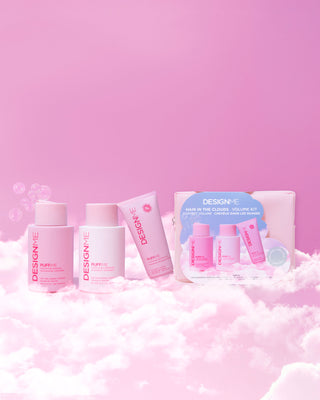 Lifestyle image of volumizing set