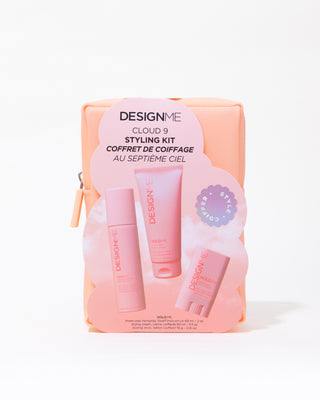DesignMe Cloud 9 Styling Kit packaging on a white background