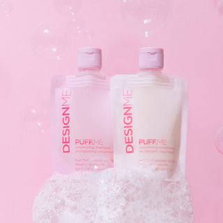 Sample sizes of DESIGNME shampoos.