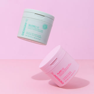 Image of a hydrating hair mask & a volumizing hair mask