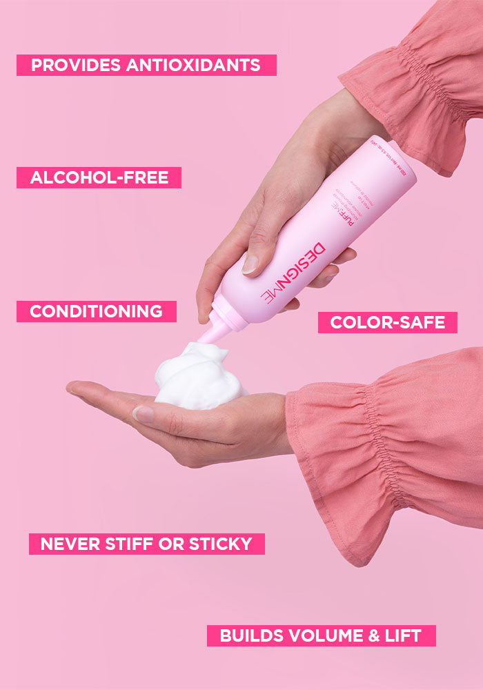 PUFF.ME Hair Volumizing Mousse | Hair Volumizing Mousse | DESIGNME Hair