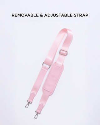 Showcasing the removable & adjustable strap.