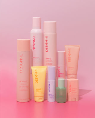 The Stylist Bundle sitting next to the Ally Nicole Travel Beauty bag.