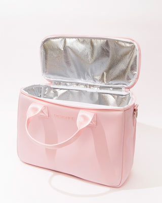 Forever Salty Beach Cooler has a fully insulated silver lining keeps drinks cold for hours.