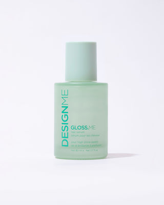 GLOSS.ME Hair Oil smooths, shines, and hydrates hair with a weightless, vitamin-rich formula, front view