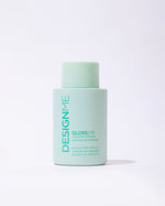 GLOSS.ME Shampoo bottle front view, hydrates, softens, and smooths for shiny, more manageable hair.
