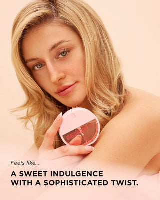 PUFF.ME hair and body fragrance mist feels like a sweet indulgence with a sophisticated twist.