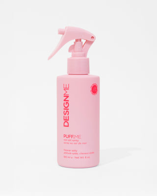 DESIGNME PUFF.ME sea salt spray front view.