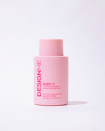 Image of the PUFF.ME Volumizing Shampoo bottle, a lightweight, sulfate-free, paraben-free, and color-safe formula that adds weightless volume while cleansing.