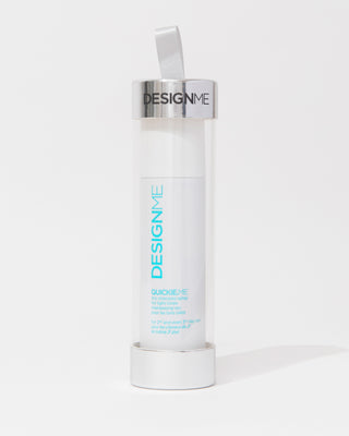QUICKIE.ME dry shampoo for light tones ornament displayed on a grey background.
