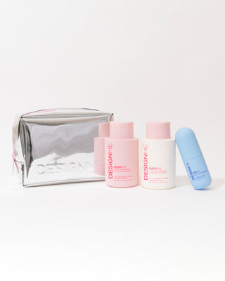 Volume-enhancing signature kit displays on a grey background.