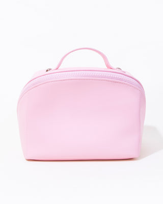 WAITFOR.ME Kit includes a pink clamshell bag.